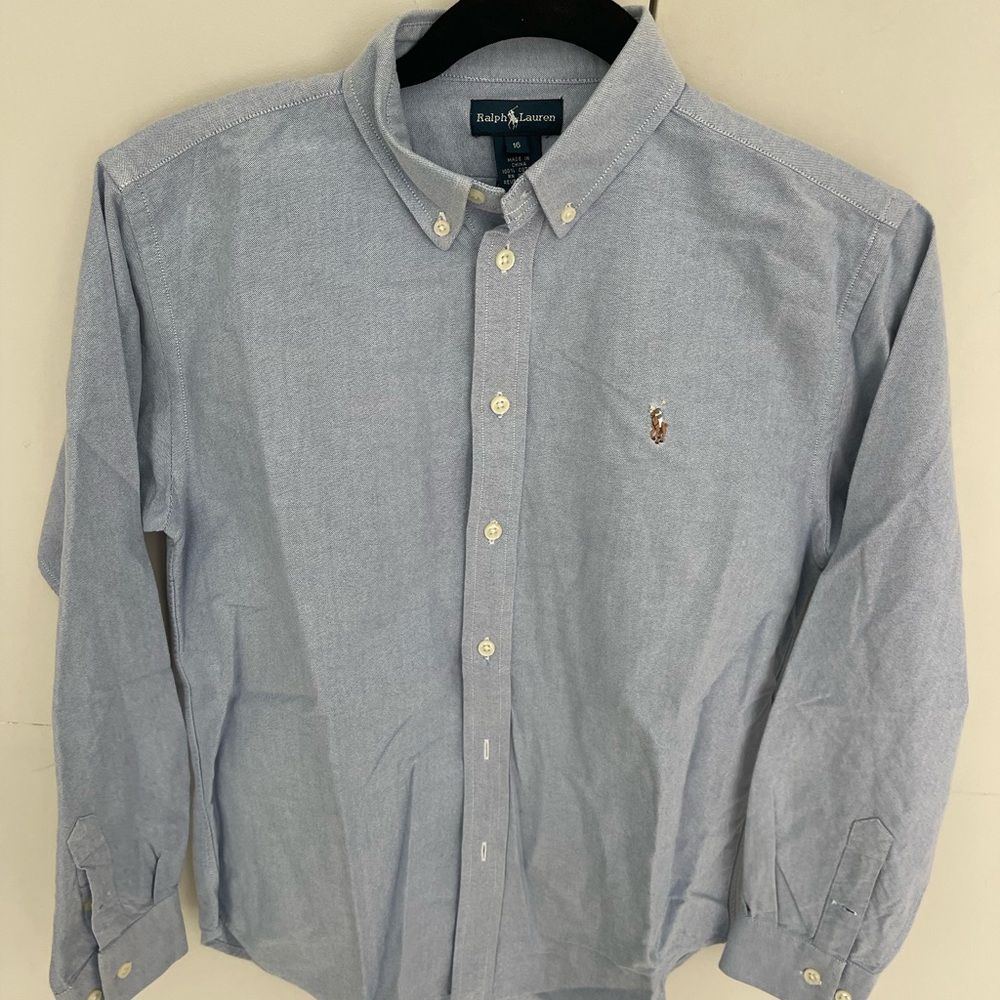 Classic boys Ralph Lauren button down